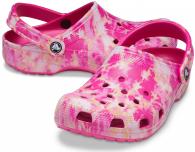 Crocs Classic Bleach Tye Clog Candy Pink