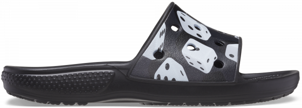 Crocs Classic Dice Print Slide