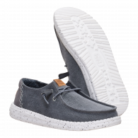 Wendy Chambray Grid Charcoal