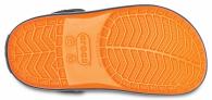 CROCS Crocband Clog Kids Blazing Orange / Slate Grey