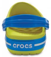 CROCS Crocband Clog Kids Tennis Ball Green / Ocean