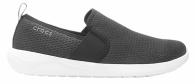  Crocs Literide Mesh Slip On M Black / White