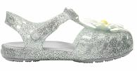 Kids’ Crocs Isabella Charm Sandal Silver