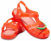 Kids’ Crocs Isabella Charm Sandal Bright Coral