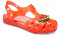 Kids’ Crocs Isabella Charm Sandal Bright Coral