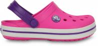 Crocband Kids Neon Magenta / Neon Purple