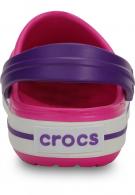 Crocband Kids Neon Magenta / Neon Purple
