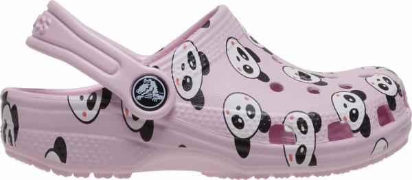 CROCS CLASSIC PANDA PRINT CLOG KIDS