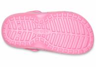  Crocs Classic Printed Lined Clog Kids Pink Lemonade