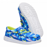 Wally Y Shark Attack Blue/Multi