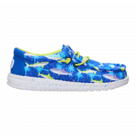 Wally Y Shark Attack Blue/Multi