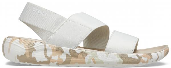Crocs Literide Printed Camo Stretch Sandal