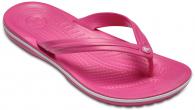 CROCS Crocband Flip Paradise Pink / White