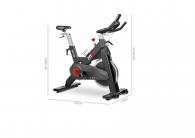 FITFIU FITNESS spinning kolo BESP-500 black