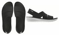 Crocs Literide Stretch Sandal Black / White