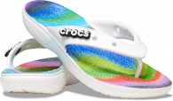 Crocs Classic Spray Dye Flip white/multi