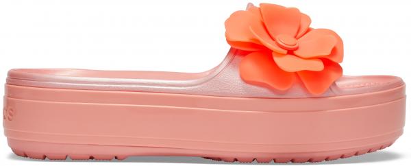 Crocs CB Platform Vivid Blooms Slide 205694