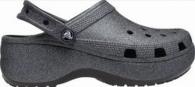 Crocs Classic Platform Glitter II Clog W Black