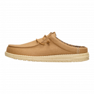 Wally Slip Stretch Canvas Bone Brown / Boulder Tan