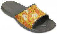 Crocs Classic Tropics Slide Smoke