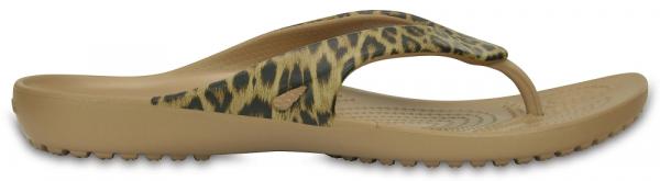 CROCS KADEE II LEOPARD PRINT FLIP 202559