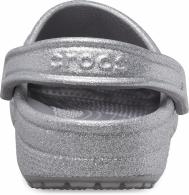 Crocs Classic Glitter Clog  Silver