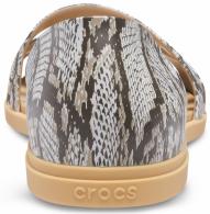 Crocs Tulum Open Flat mushroom/stucco