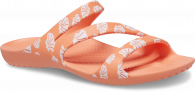 Crocs Kadee II Graphic Sandal Papaya / Multi