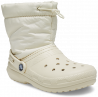 Crocs Classic Lined Neo Puff Boot BONE