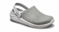 CROCS LiteRide™ Clog Smoke / Pearl White