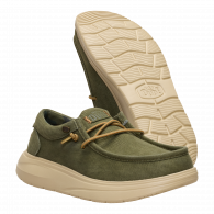 Wally COMF Worn Twill Burnt Olive / Boulder Tan