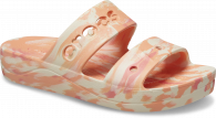 Crocs Baya Platform Marbled Sandal Papaya / Multi