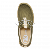 Wally Mesh Neutrals Winter Green / Multi