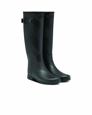 HUNTER REFINED TALL WAVE TEXTURE BOOTS
