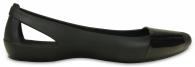 Crocs Sienna Shiny Flat Black / Black