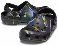 Crocs Classic Out Of This World II Kids Clog Black