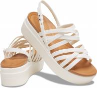 Crocs Brooklyn Strappy Low Wedge W 206751 Oyster