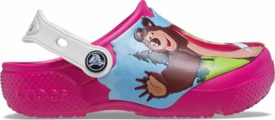 Crocs FL Masha Bear Patch Clog Kids