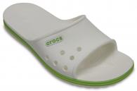 Crocband™ II Slide White / Volt Green