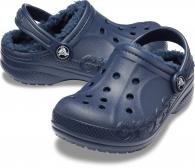 Crocs Baya Lined Clog Kids 205977 navy/navy