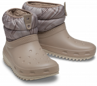 Crocs Classic Neo Puff Shorty Boot W Mushroom