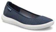 Women’s Crocs Reviva™ Flat Navy / White