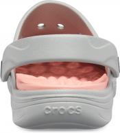 Crocs Reviva Clog Light Grey/Melon