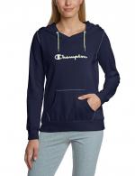 CHAMPION Pulover s kapuco kangaroo žep Dark Blue