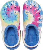 Crocs Classic Lined Tie Dye Clog Powder Blue/Multi