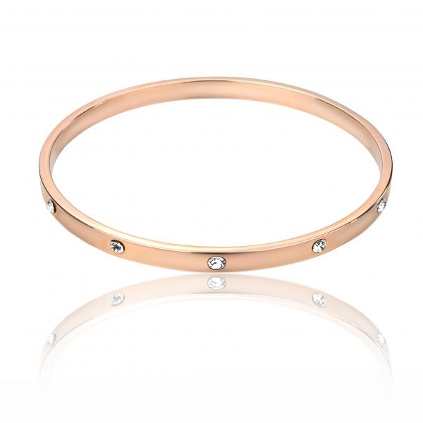 ANNIE ROSEWOOD Simplicity Bracelet in Rose Gold 