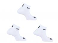 Salomon Quarter 3pack New white