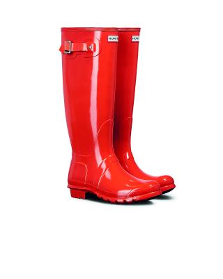 HUNTER ORIGINAL TALL GLOSS - visoki ženski škornji