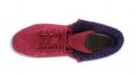 Crocs Lo Pro Suede Hi Top Sneaker pomegranate/mulberry