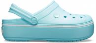 Crocband™ Platform Clog Ice Blue / Ice Blue